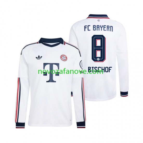 Nogometni Dres FC Bayern München Tom Bischof 8 Muški Gostujući 2026-2027 Dugim Rukavima