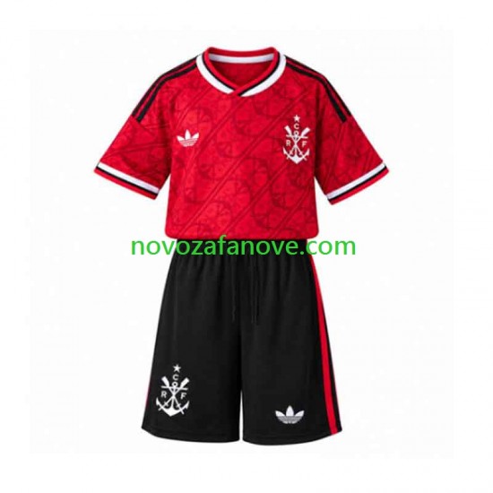 Nogometni Dres CR Flamengo Dječji Treći 2026-2027 Kratkih Rukava