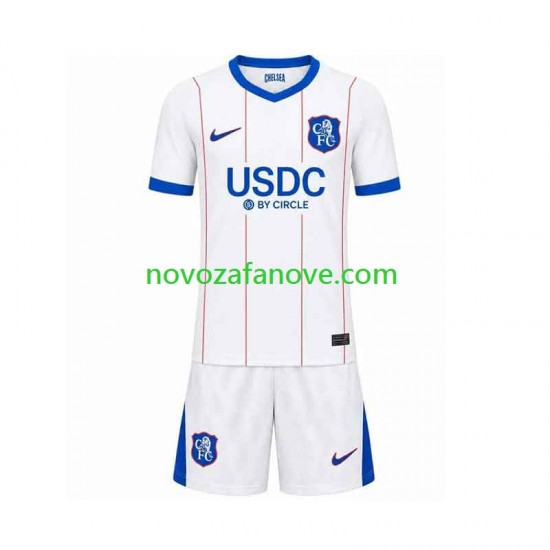 Nogometni Dres Chelsea Dječji Treći 2026-2027 Kratkih Rukava