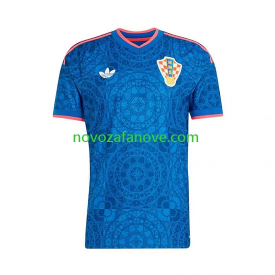 Nogometni Dres Hrvatska Muški Gostujući 2026-2027 Kratkih Rukava