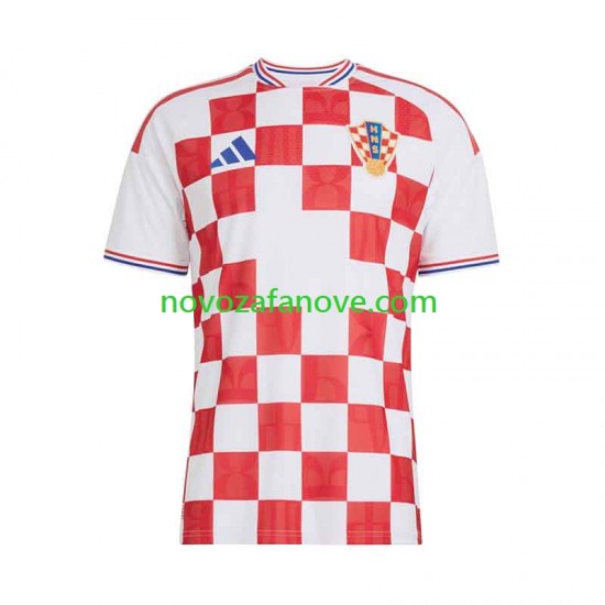 Nogometni Dres Hrvatska Muški Domaći 2026-2027 Kratkih Rukava