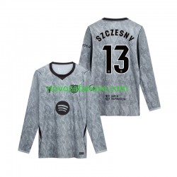 Nogometni Dres FC Barcelona Wojciech Szczesny 13 Golmanski Muški Gostujući 2026-2027 Dugim Rukavima