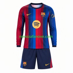 Nogometni Dres FC Barcelona Dječji Domaći 2026-2027 Dugim Rukavima