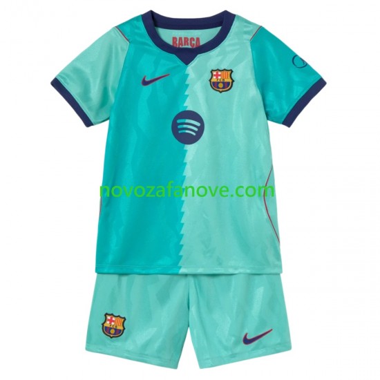 Nogometni Dres FC Barcelona Dječji Treći 2026-2027 Kratkih Rukava