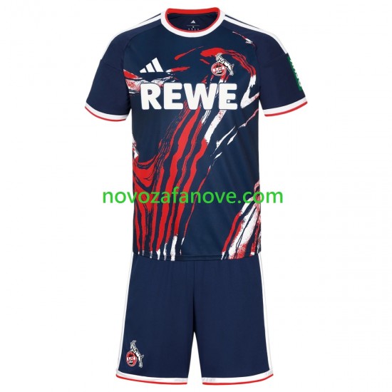Nogometni Dres FC Köln Dječji Gostujući 2026-2027 Kratkih Rukava