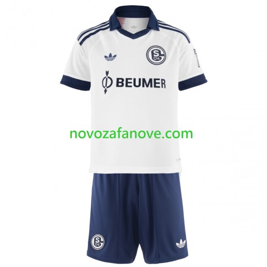 Nogometni Dres FC Schalke 04 Dječji Gostujući 2026-2027 Kratkih Rukava