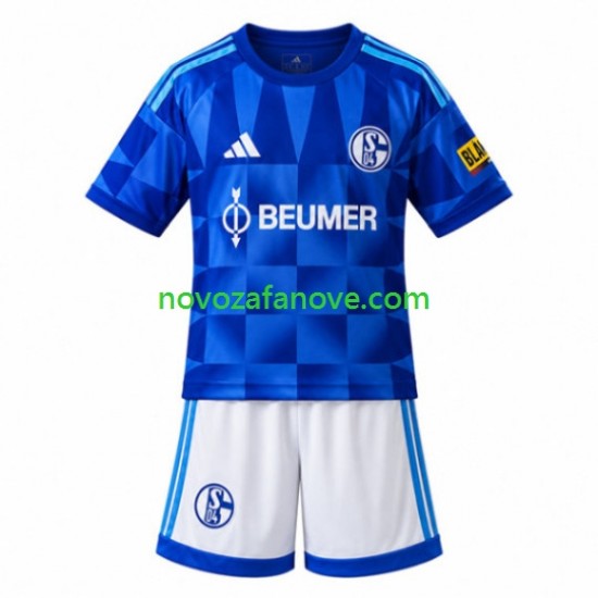 Nogometni Dres FC Schalke 04 Dječji Domaći 2026-2027 Kratkih Rukava