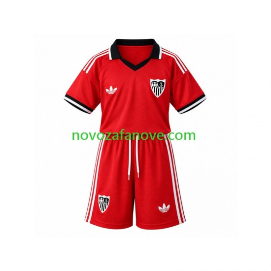 Nogometni Dres Sevilla FC Retro Dječji Domaći 2026-2027 Kratkih Rukava