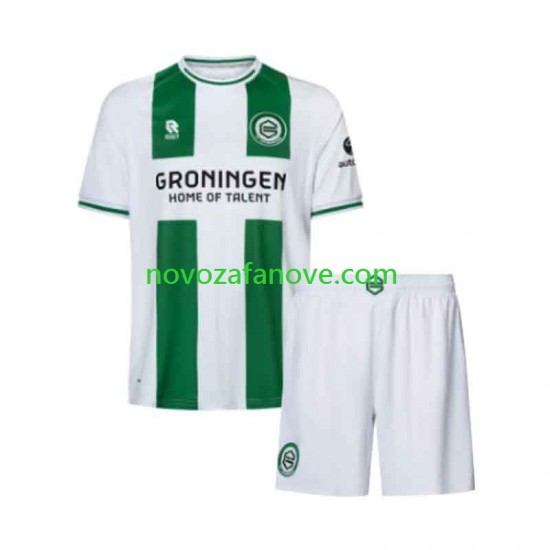 Nogometni Dres Groningen Dječji Domaći 2026-2027 Kratkih Rukava