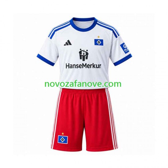 Nogometni Dres Hamburger SV Dječji Domaći 2026-2027 Kratkih Rukava