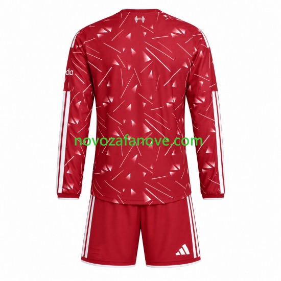Nogometni Dres Liverpool Dječji Domaći 2026-2027 Dugim Rukavima