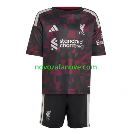 Nogometni Dres Liverpool Dječji Treći 2026-2027 Kratkih Rukava