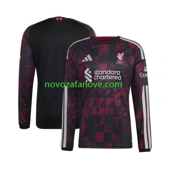 Nogometni Dres Liverpool Muški Treći 2026-2027 Dugim Rukavima