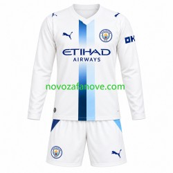 Nogometni Dres Manchester City Dječji Treći 2026-2027 Dugim Rukavima