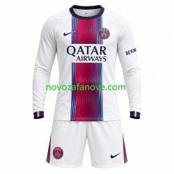Nogometni Dres Paris Saint-Germain Dječji Gostujući 2026-2027 Dugim Rukavima