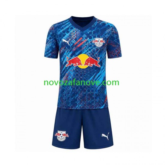 Nogometni Dres RB Leipzig Dječji Treći 2026-2027 Kratkih Rukava