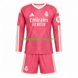 Nogometni Dres Real Madrid Dječji Treći 2026-2027 Dugim Rukavima