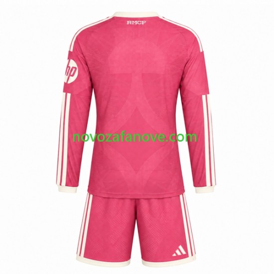 Nogometni Dres Real Madrid Dječji Treći 2026-2027 Dugim Rukavima