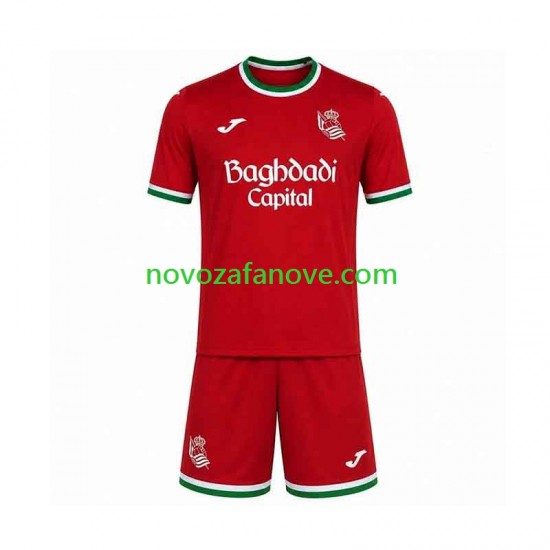 Nogometni Dres Real Sociedad Dječji Treći 2026-2027 Kratkih Rukava