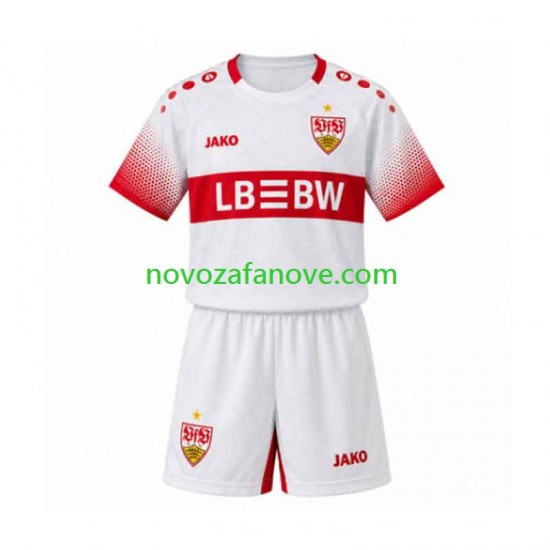 Nogometni Dres VfB Stuttgart Dječji Gostujući 2026-2027 Kratkih Rukava