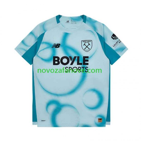 Nogometni Dres West Ham United Muški Treći 2026-2027 Kratkih Rukava