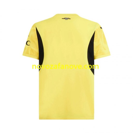 Nogometni Dres AC Milan Golmanski Muški Gostujući 2024-2025 Kratkih Rukava