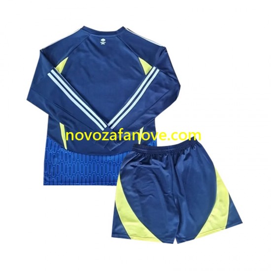 Nogometni Dres Al Nassr Dječji Gostujući 2024-2025 Dugim Rukavima
