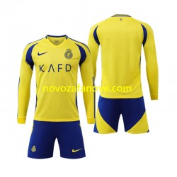 Nogometni Dres Al Nassr Dječji Domaći 2024-2025 Dugim Rukavima