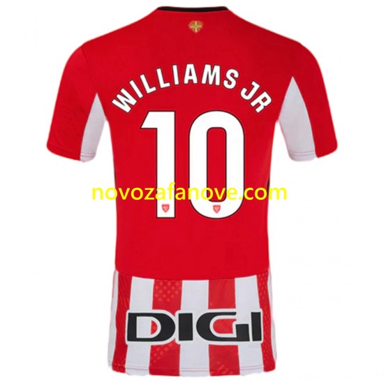 Nogometni Dres Athletic Bilbao Williams JR 10 Muški Domaći 2024-2025 Kratkih Rukava