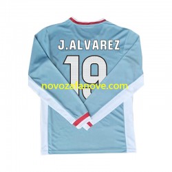 Nogometni Dres Atlético Madrid Julian Alvarez 19 Muški Gostujući 2024-2025 Dugim Rukavima