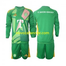 Nogometni Dres FC Bayern München Golmanski Dječji Četvrti 2024-2025 Dugim Rukavima