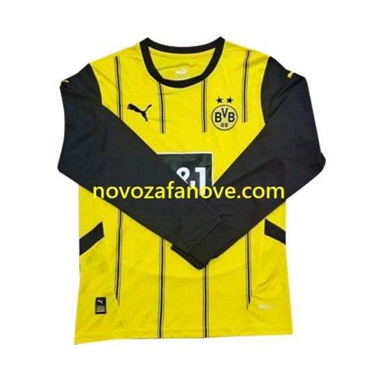 Nogometni Dres Borussia Dortmund Muški Domaći 2024-2025 Dugim Rukavima