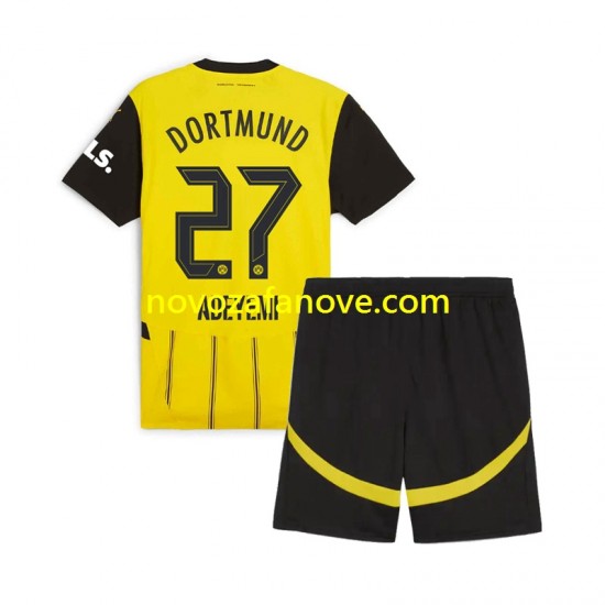 Nogometni Dres Borussia Dortmund Karim Adeyemi 27 Dječji Domaći 2024-2025 Kratkih Rukava
