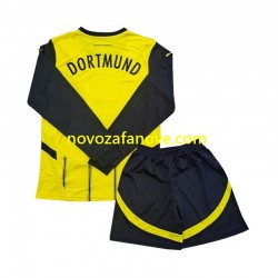 Nogometni Dres Borussia Dortmund Dječji Domaći 2024-2025 Dugim Rukavima