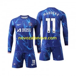 Nogometni Dres Chelsea Madueke 11 Dječji Domaći 2024-2025 Dugim Rukavima