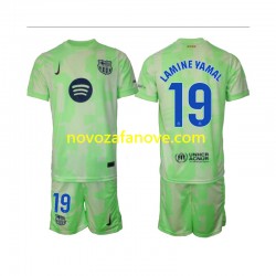 Nogometni Dres FC Barcelona Lamine Yamal 19 Dječji Treći 2024-2025 Kratkih Rukava