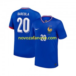 Nogometni Dres Francuska Bradley Barcola 20 Muški Domaći 2024 Kratkih Rukava