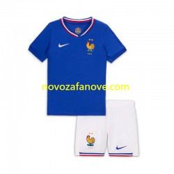 Nogometni Dres Francuska Bradley Barcola 20 Dječji Domaći 2024 Kratkih Rukava