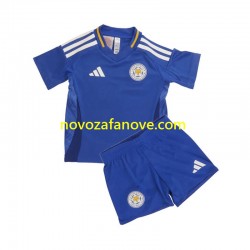 Nogometni Dres Leicester City Dječji Domaći 2024-2025 Kratkih Rukava