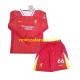Nogometni Dres Liverpool Alexander-Arnold 66 Dječji Domaći 2024-2025 Dugim Rukavima
