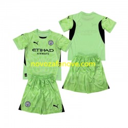 Nogometni Dres Manchester City 2 Golmanski Dječji Četvrti 2024-2025 Kratkih Rukava