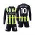 Nogometni Dres Manchester City Jack Grealish 10 Dječji Gostujući 2024-2025 Dugim Rukavima