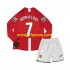 Nogometni Dres Manchester United Cristiano Ronaldo 7 2007 Retro Dječji Domaći Dugim Rukavima