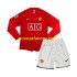 Nogometni Dres Manchester United Champion League 2007 Retro Dječji Domaći Dugim Rukavima