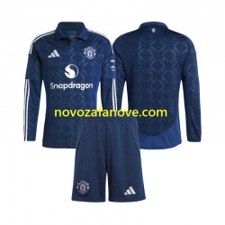 Nogometni Dres Manchester United Dječji Domaći 2024-2025 Dugim Rukavima