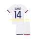 Nogometni Dres Paris Saint-Germain Desire Doue 14 Dječji Gostujući 2024-2025 Kratkih Rukava