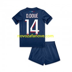 Nogometni Dres Paris Saint-Germain Desire Doue 14 Dječji Domaći 2024-2025 Kratkih Rukava