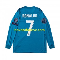 Nogometni Dres Real Madrid Cristiano Ronaldo 7 2017 Retro Dječji Treći Dugim Rukavima