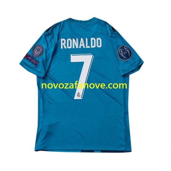 Nogometni Dres Real Madrid Cristiano Ronaldo 7 2017 Retro Dječji Treći Kratkih Rukava