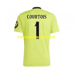Nogometni Dres Real Madrid COURTOIS 1 Golmanski Muški Treći 2024-2025 Kratkih Rukava